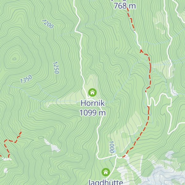Map of Hornik