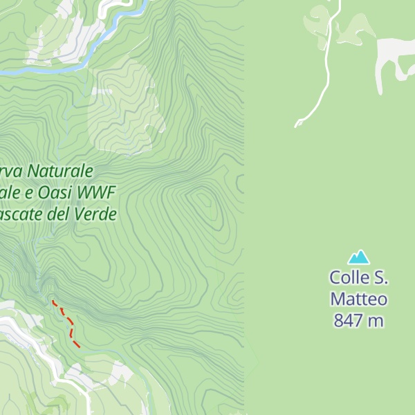 Map of Monte S. Giovanni