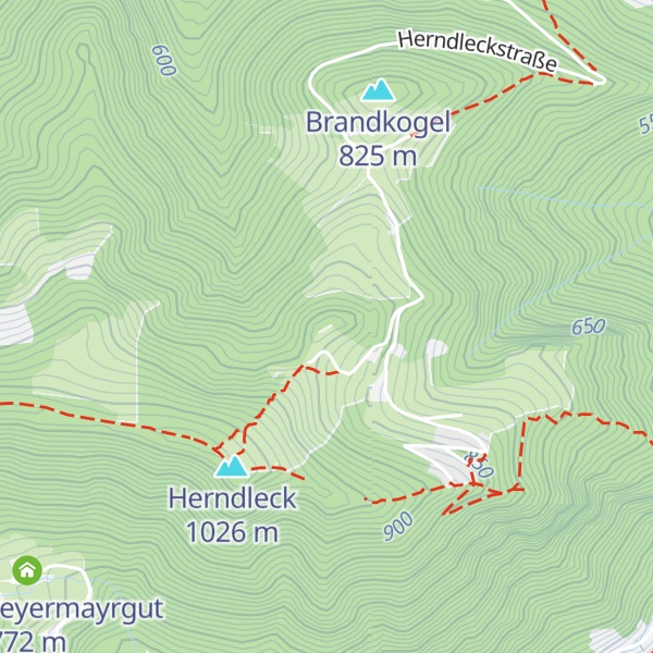Map of Josef Krennerhütte