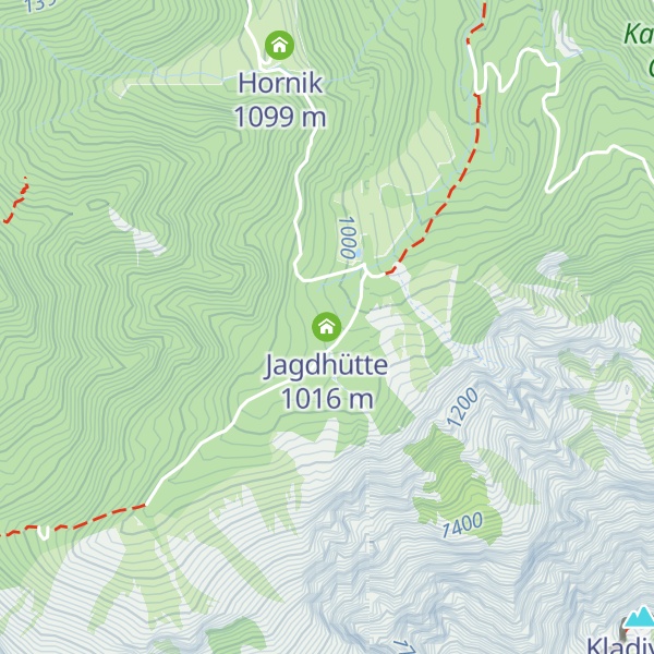 Map of Jagdhütte