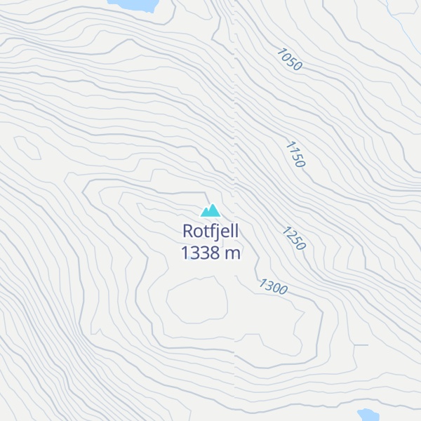 Map of Rotfjell