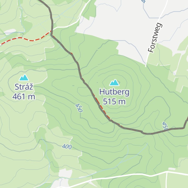 Map of Hutberg-Hütte
