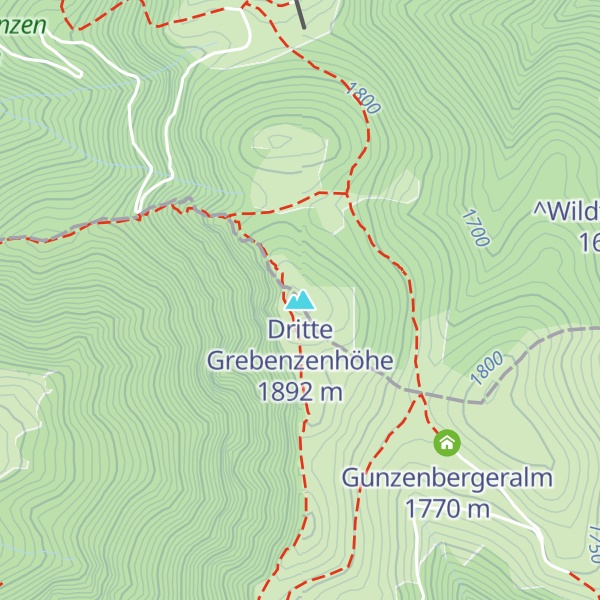 Map of Dritte Grebenzenhöhe