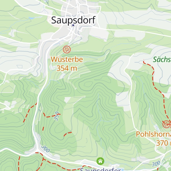 Map of Tännichtkuppe