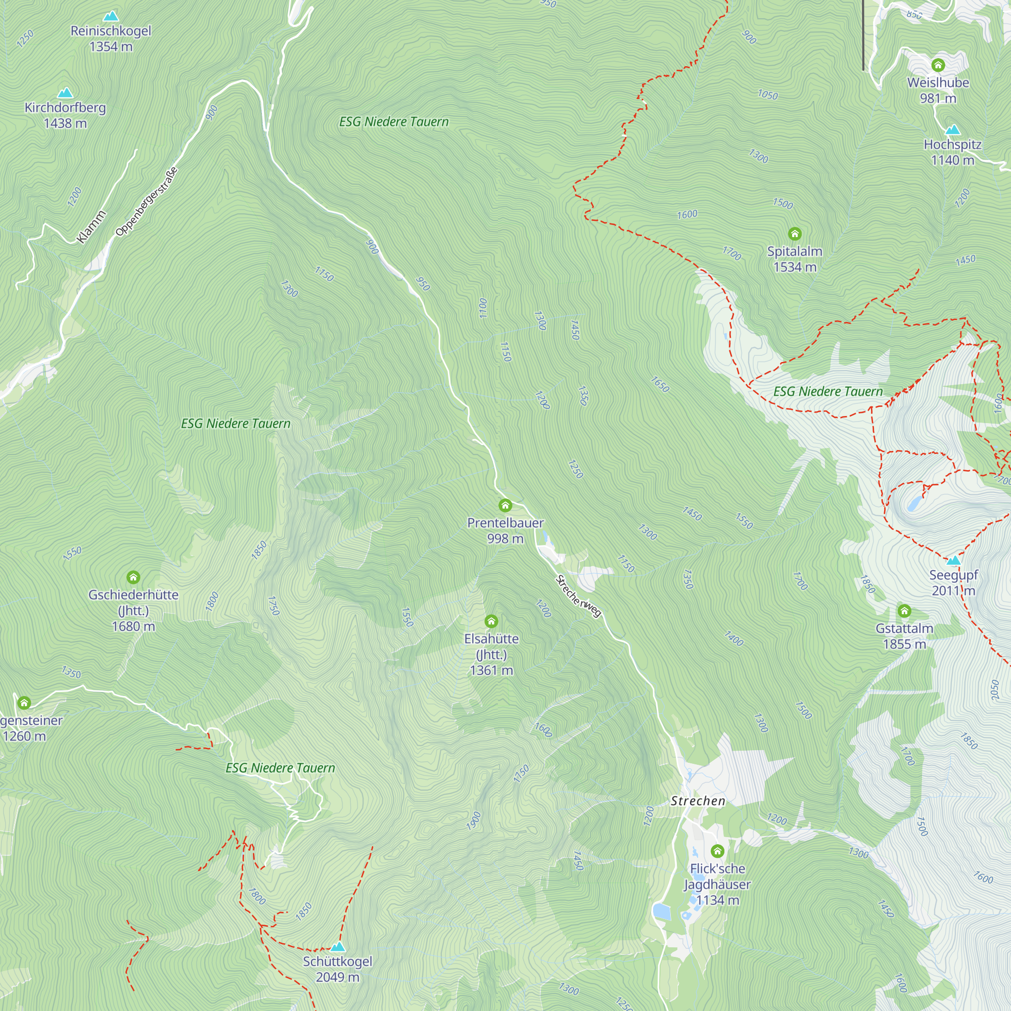 Prentelbauer map