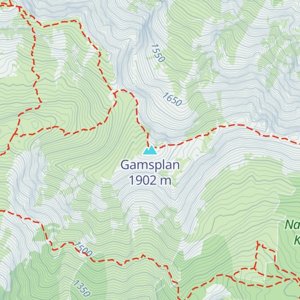 Map of Gamsplan