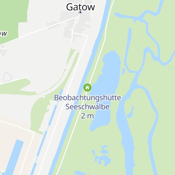 Map of Beobachtungshütte Seeschwalbe