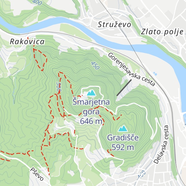 Map of Bellevue