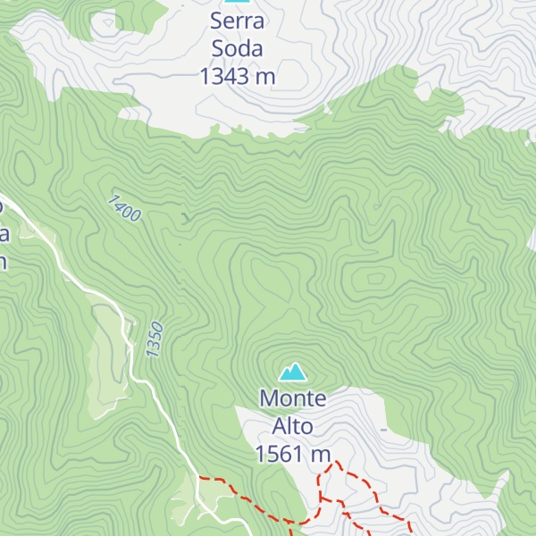 Map of Bocca Muzzo
