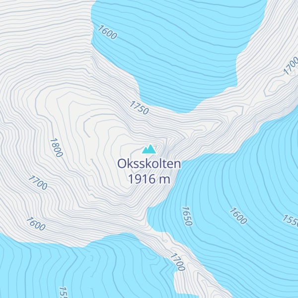 Map of Oksskolten