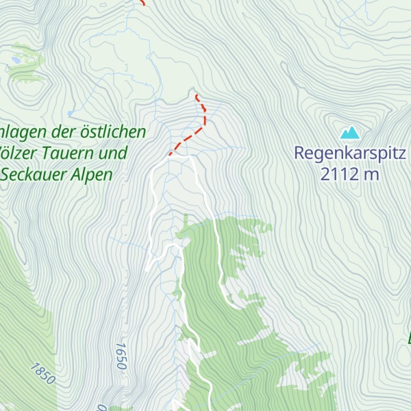 Map of Halterhütte