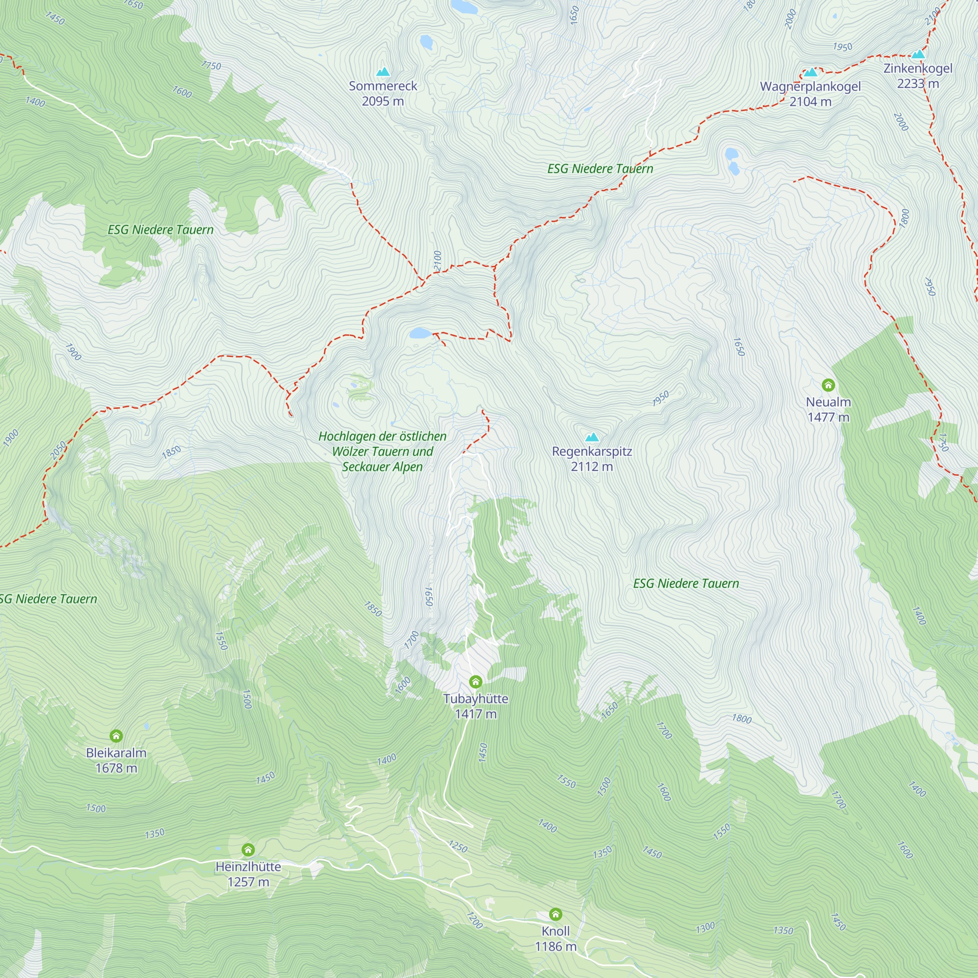 Halterhütte map