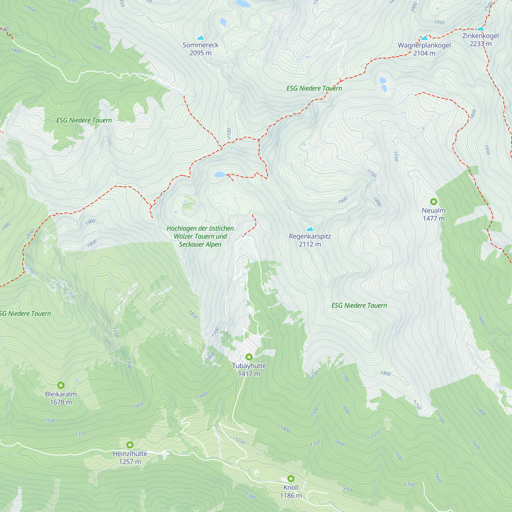 Halterhütte map