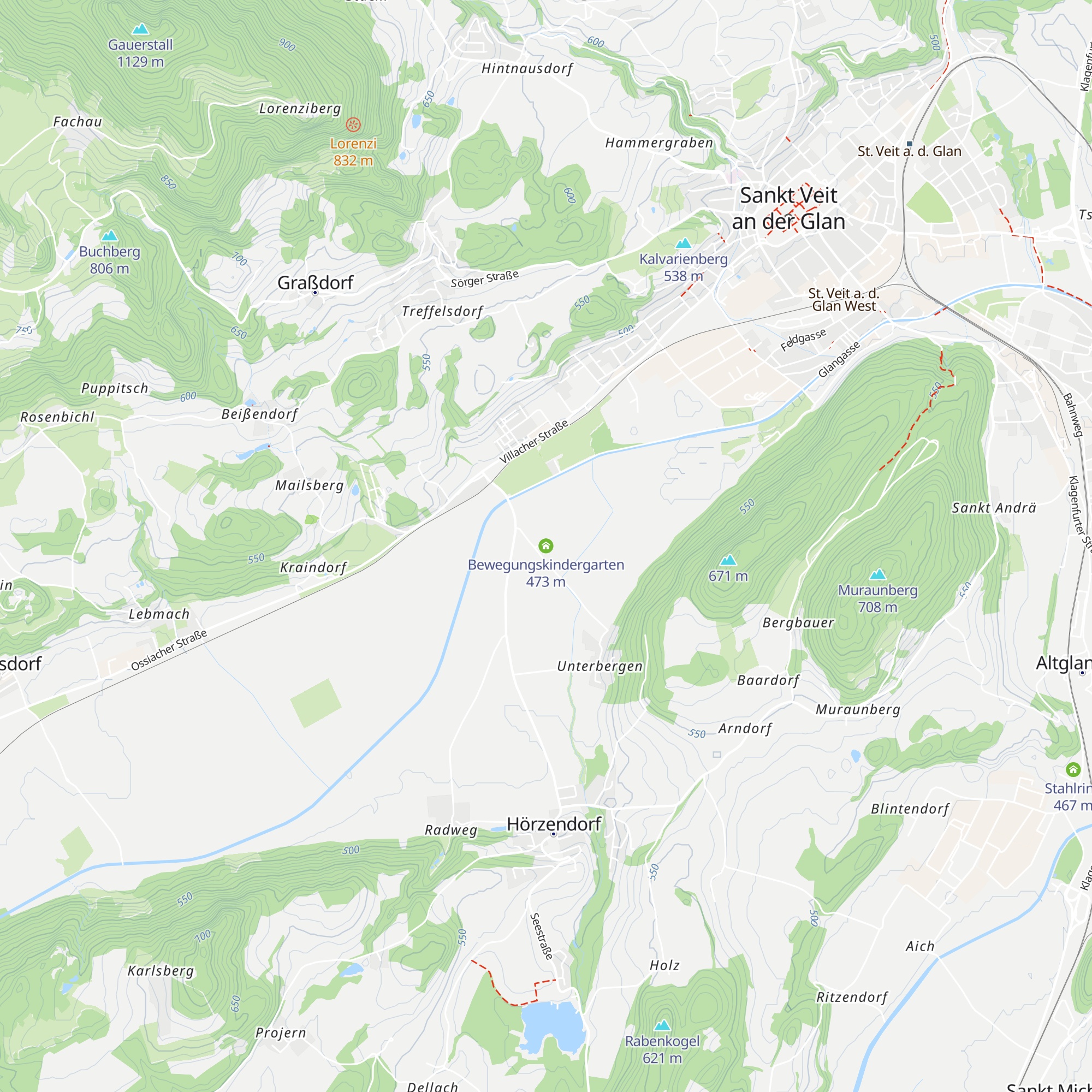Bewegungskindergarten map