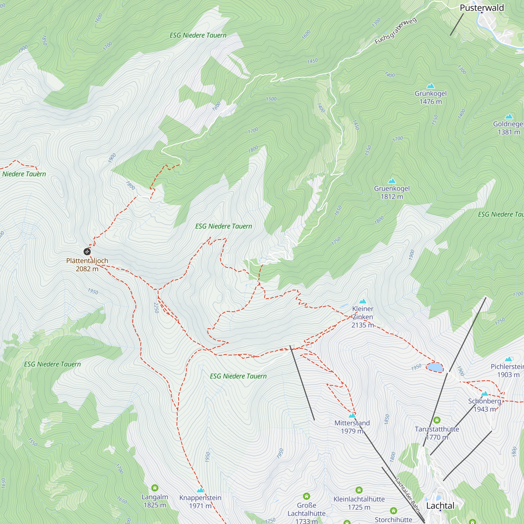 Grillerhütte map