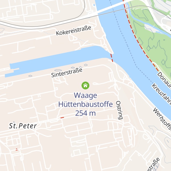Map of Waage Hüttenbaustoffe