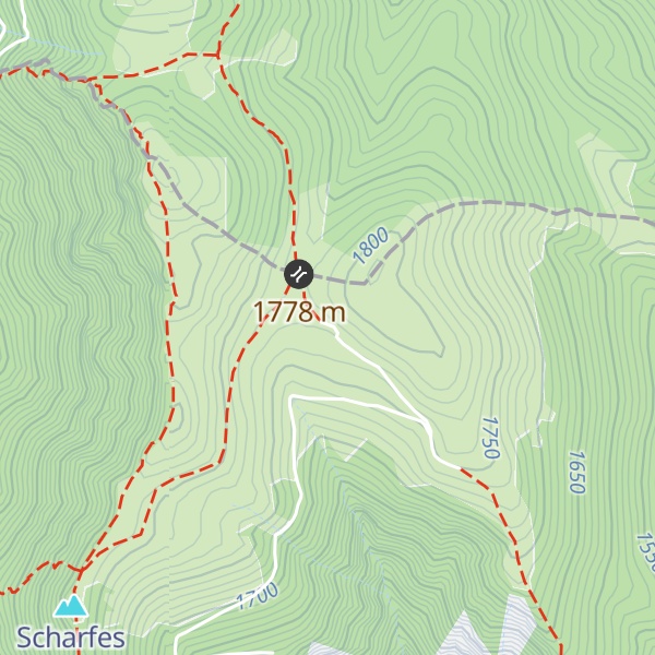 Map of Gunzenbergeralm