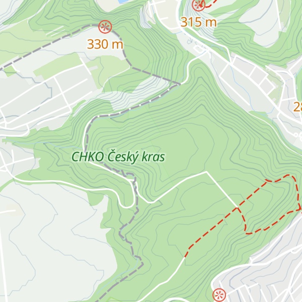 Map of Klapice [Praha-Radotín]