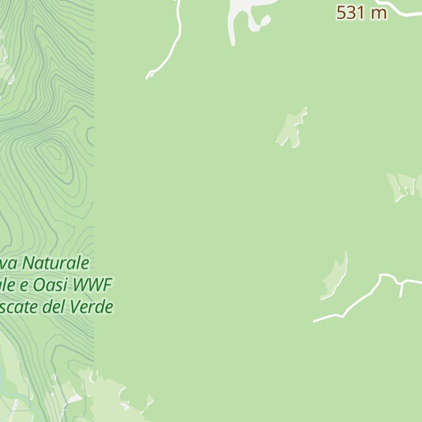 Map of Colle S. Matteo