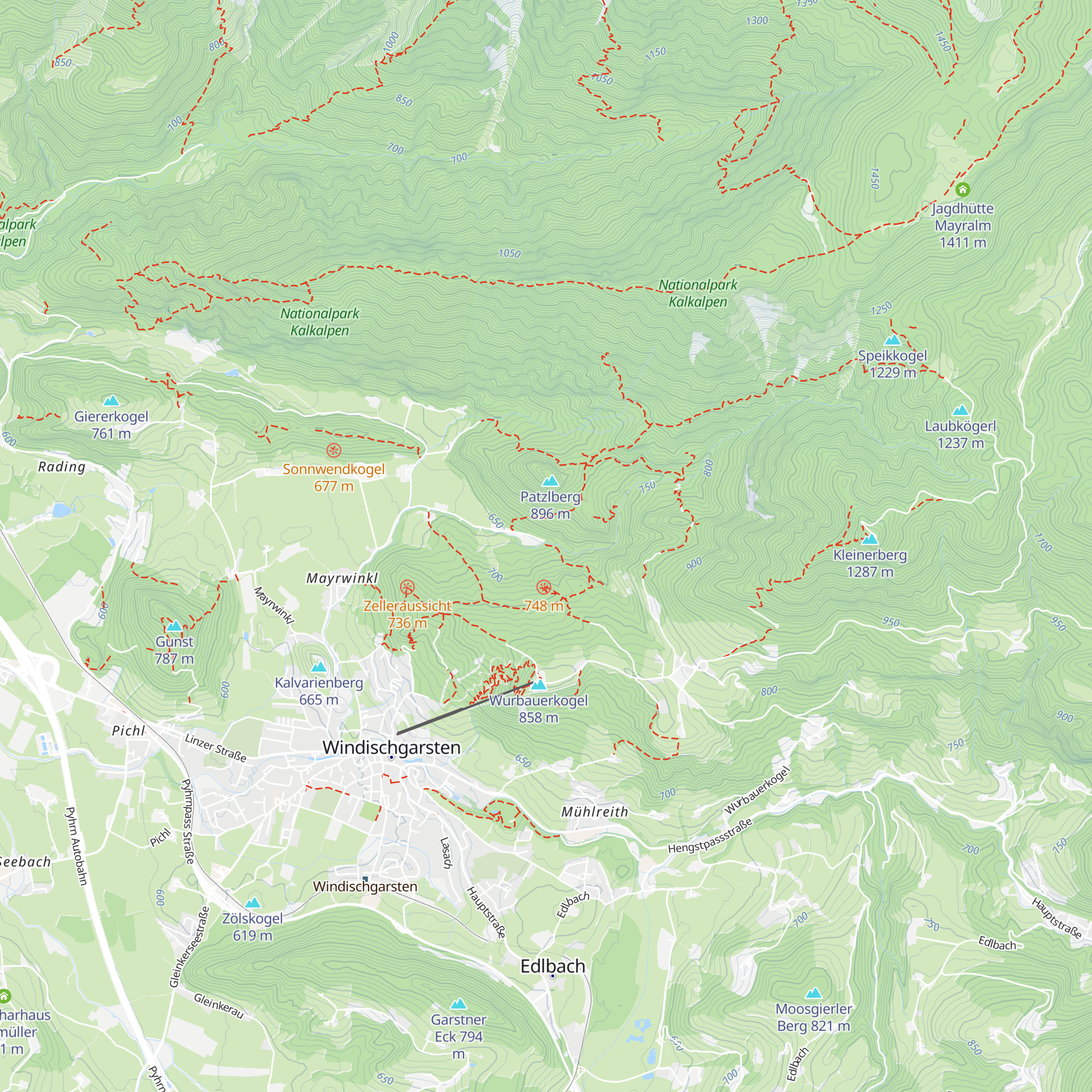 Bannholzhütte map