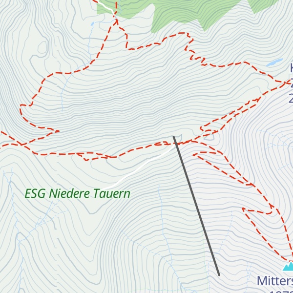 Map of Hoher Zinken