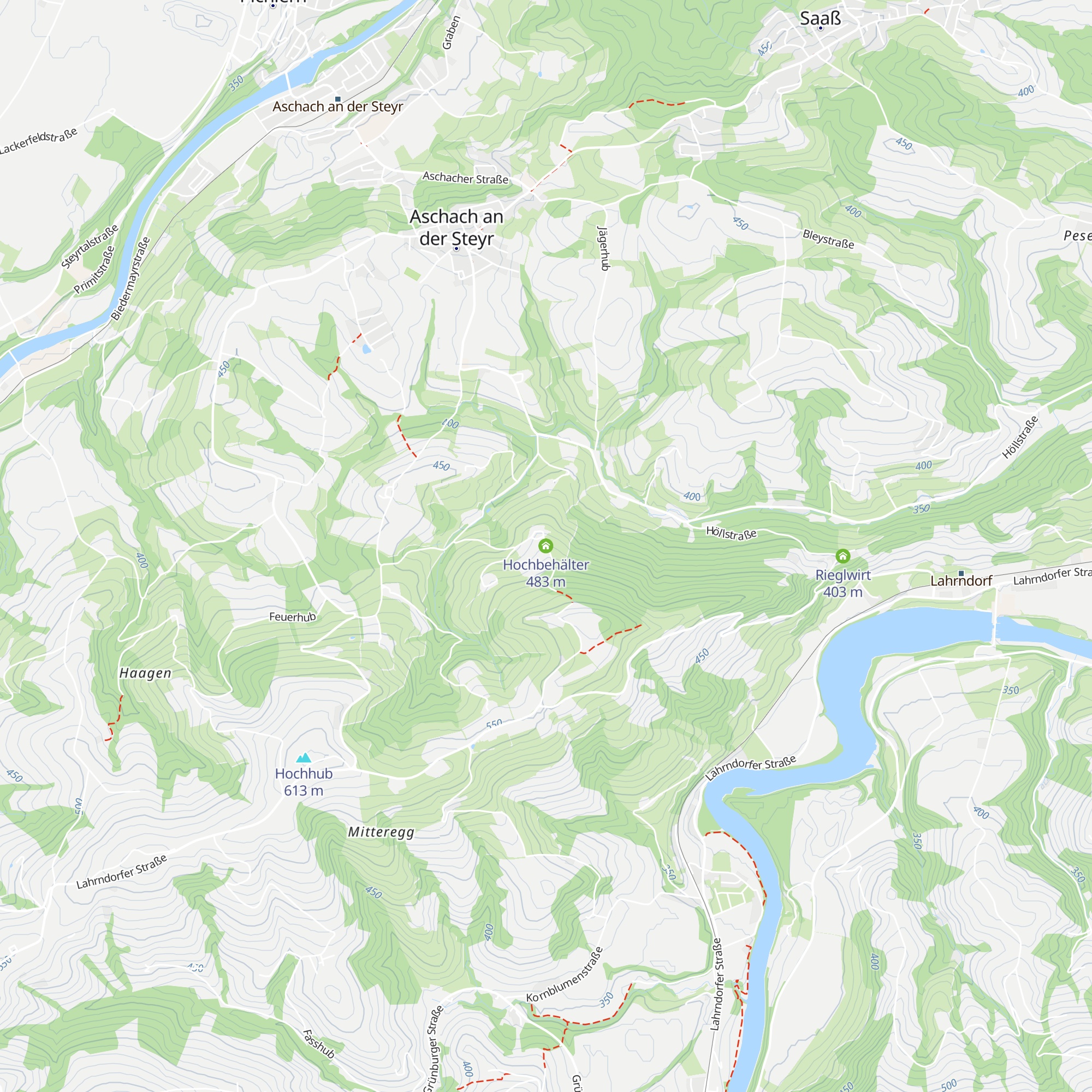 Hochbehälter map