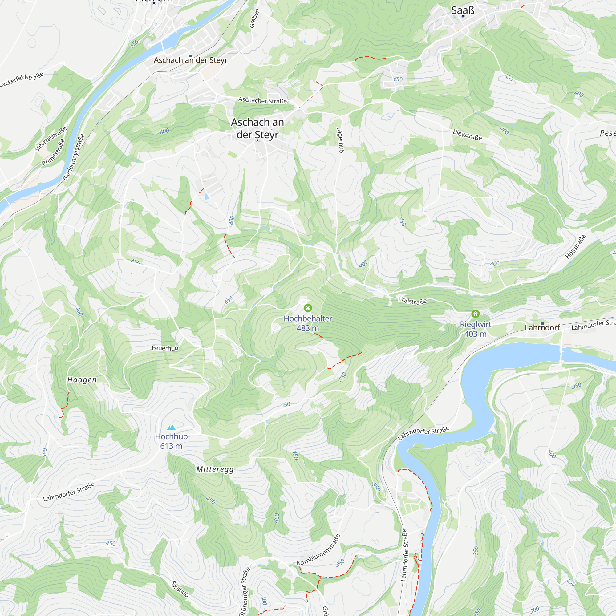 Hochbehälter map