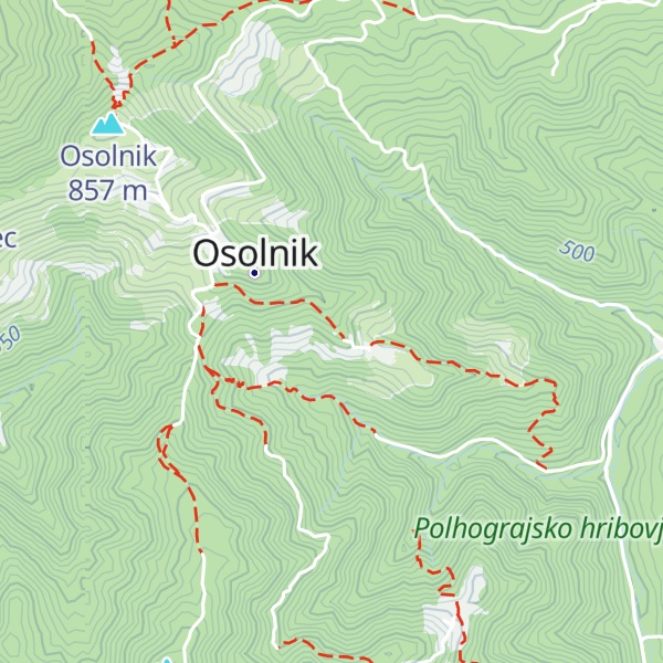 Map of Dominov dom LD Medvode