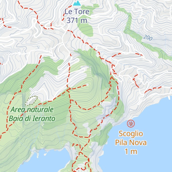 Map of Monte San Costanzo