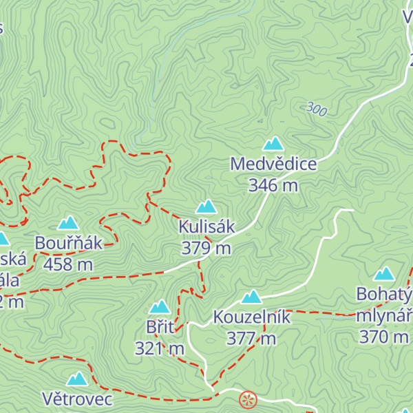 Map of Kulisák
