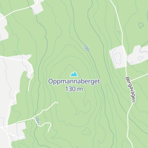 Map of Oppmannaberget