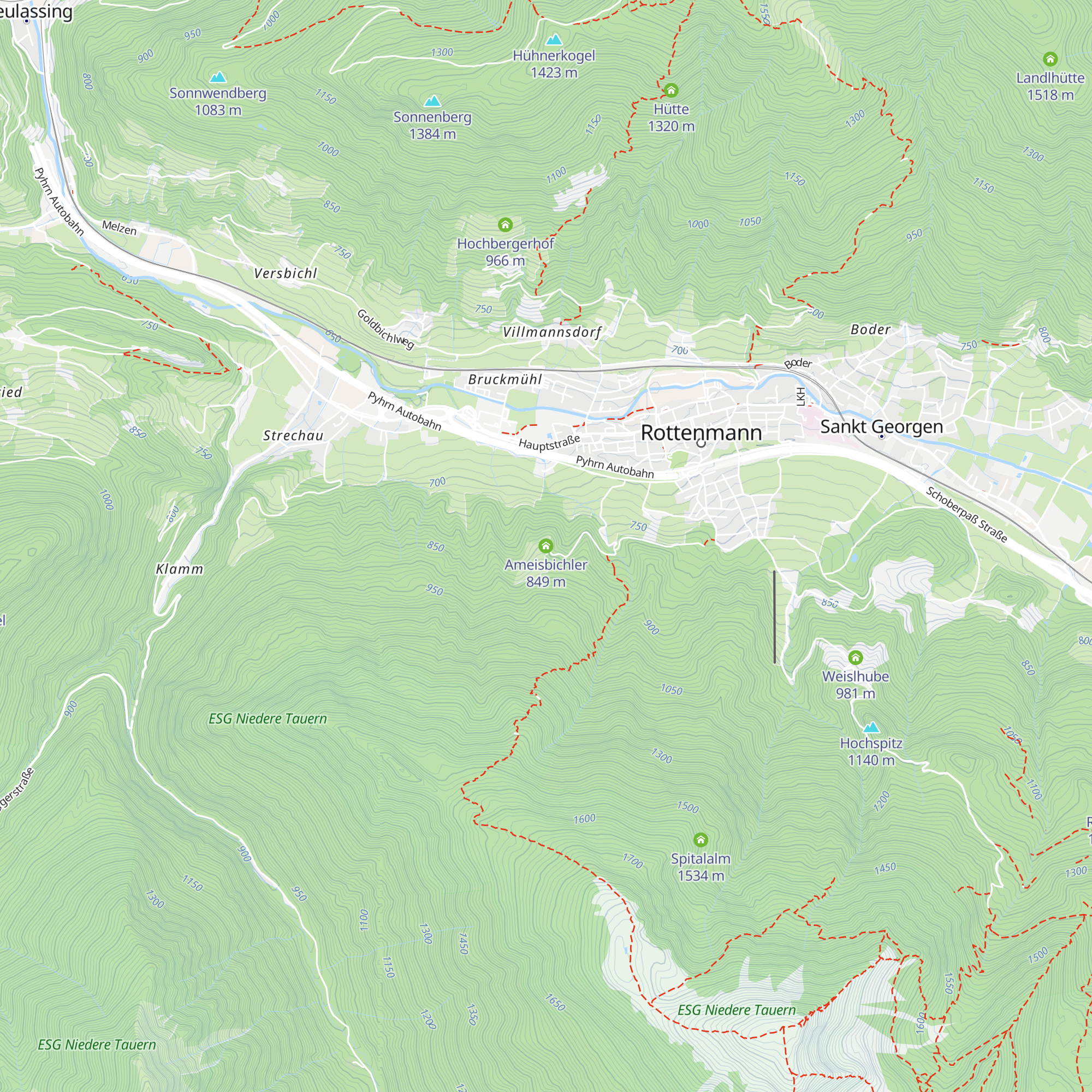 Ameisbichler map