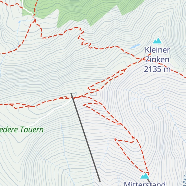 Map of Niederer Zinken
