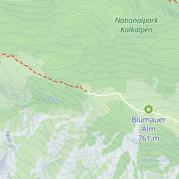Map of Umkehrhütte
