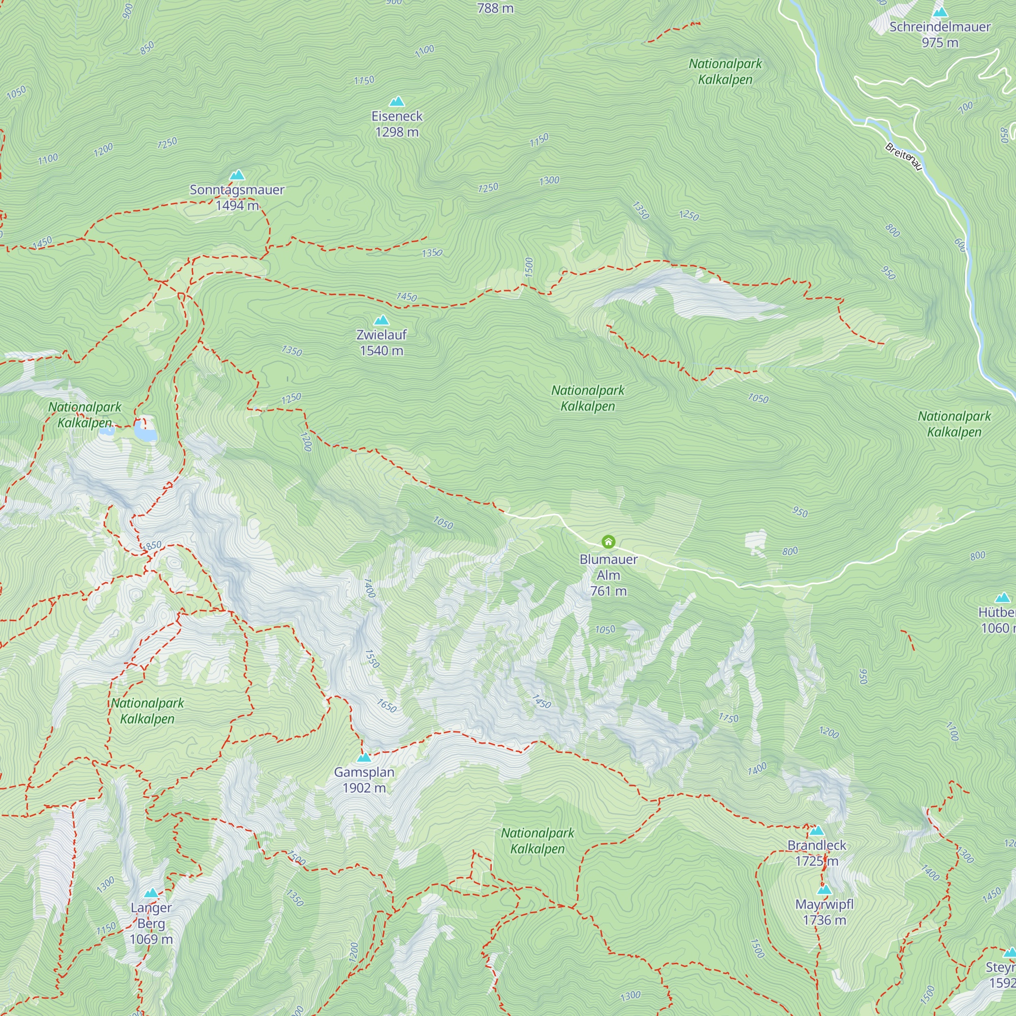 Umkehrhütte map