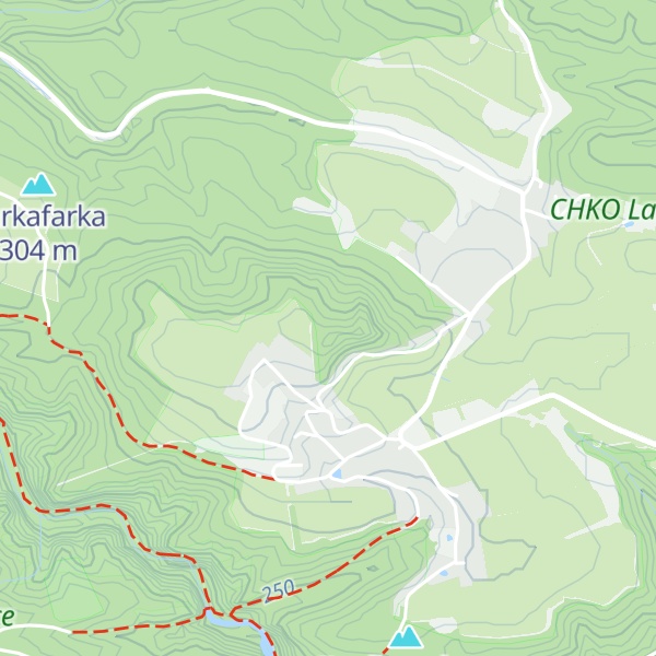 Map of Na Zámečku
