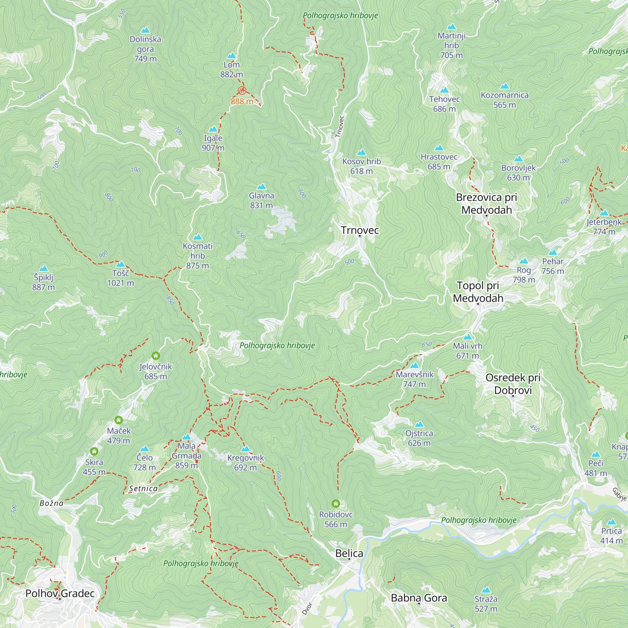 Vahtar map