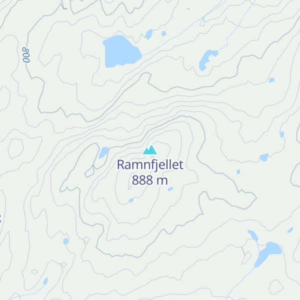 Map of Ramnfjellet