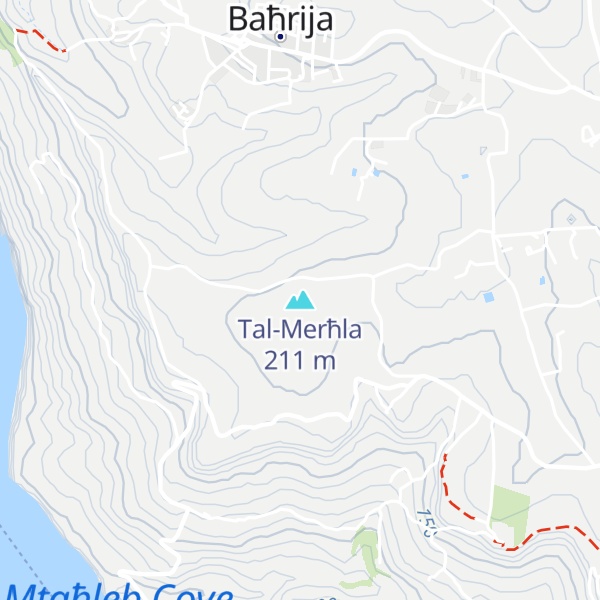 Map of Tal-Merħla
