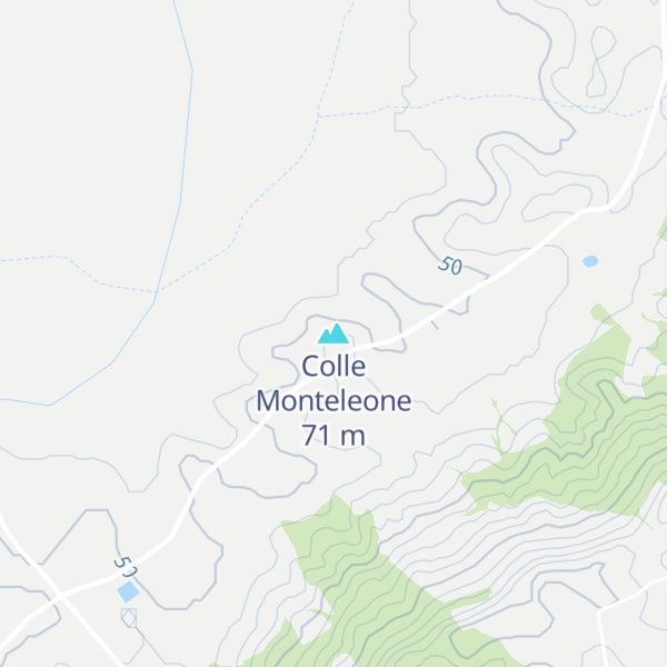 Map of Colle Monteleone