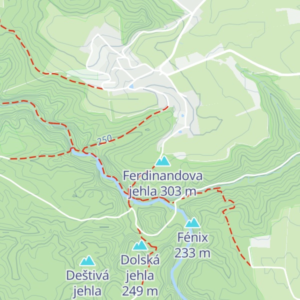 Map of Mlynařík