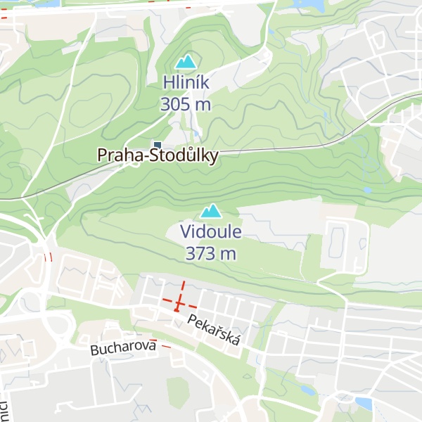 Map of Vidoule