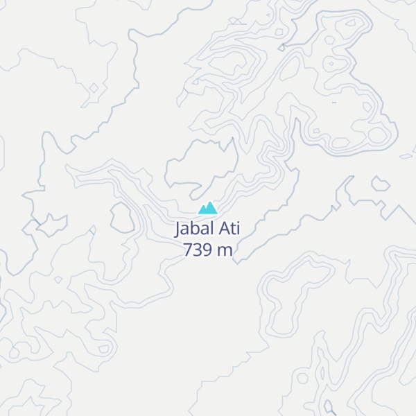 Map of Jabal Ati