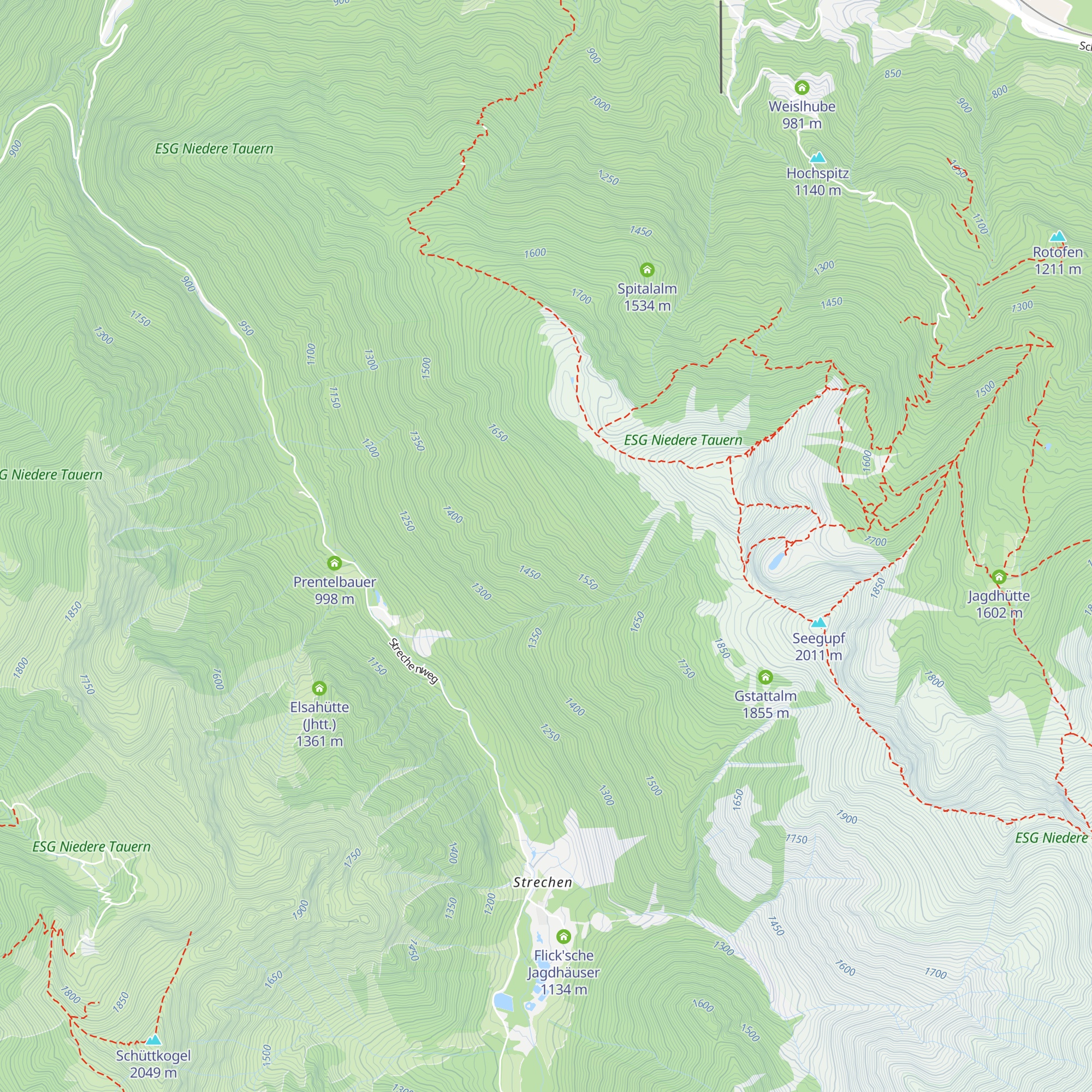 Lorlehütte (Jhtt.) map