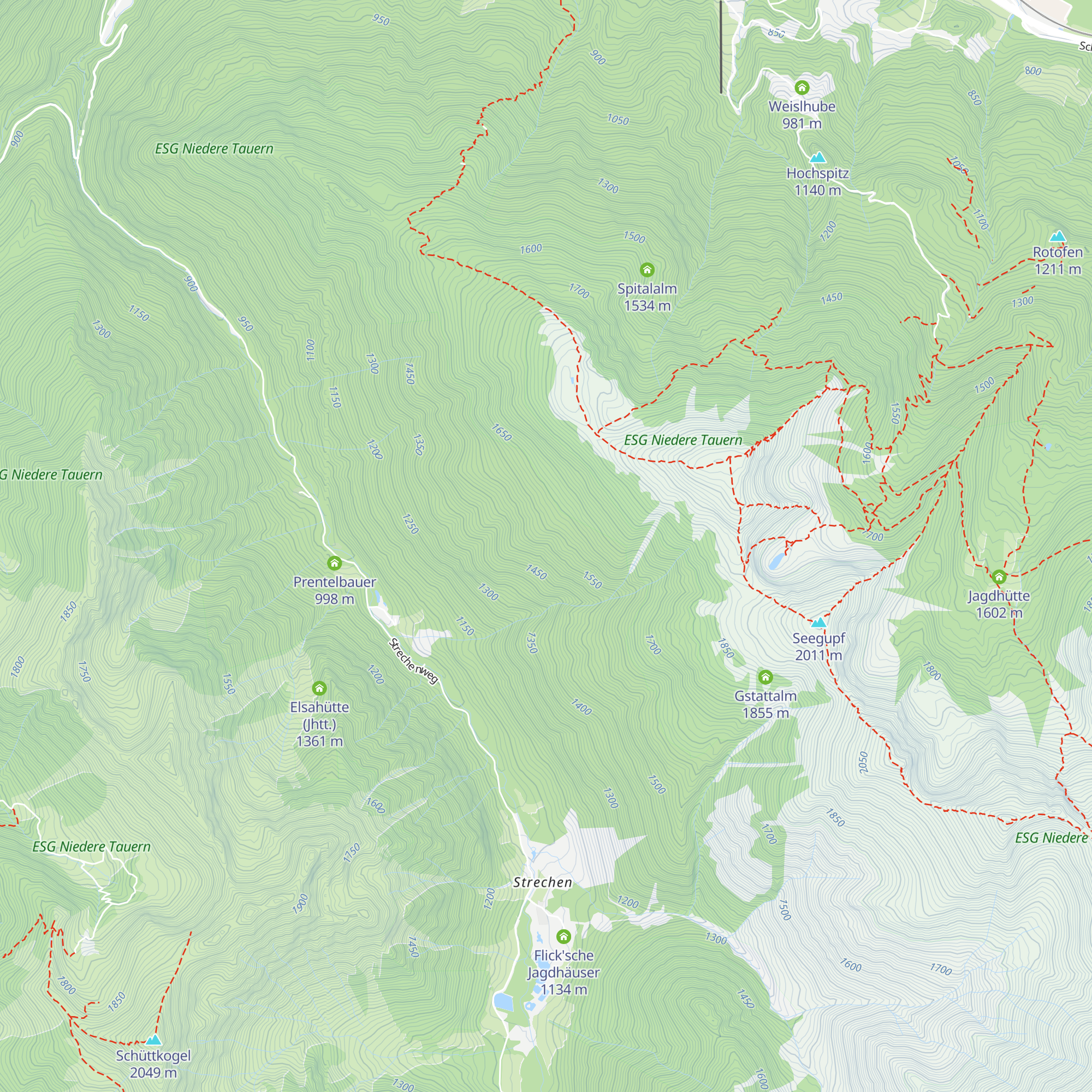Lorlehütte (Jhtt.) map
