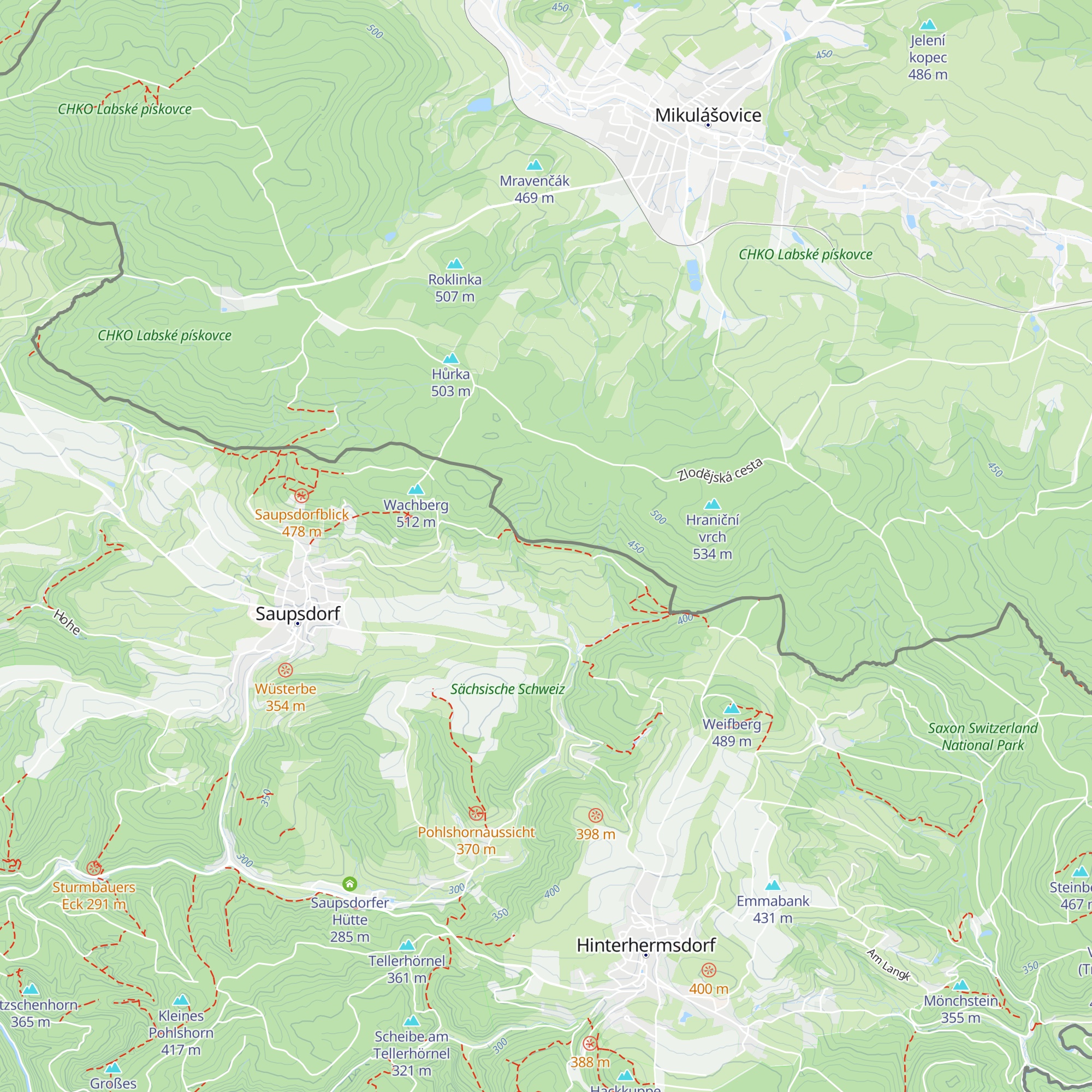 Dr.-Alfred-Meiche-Hütte map