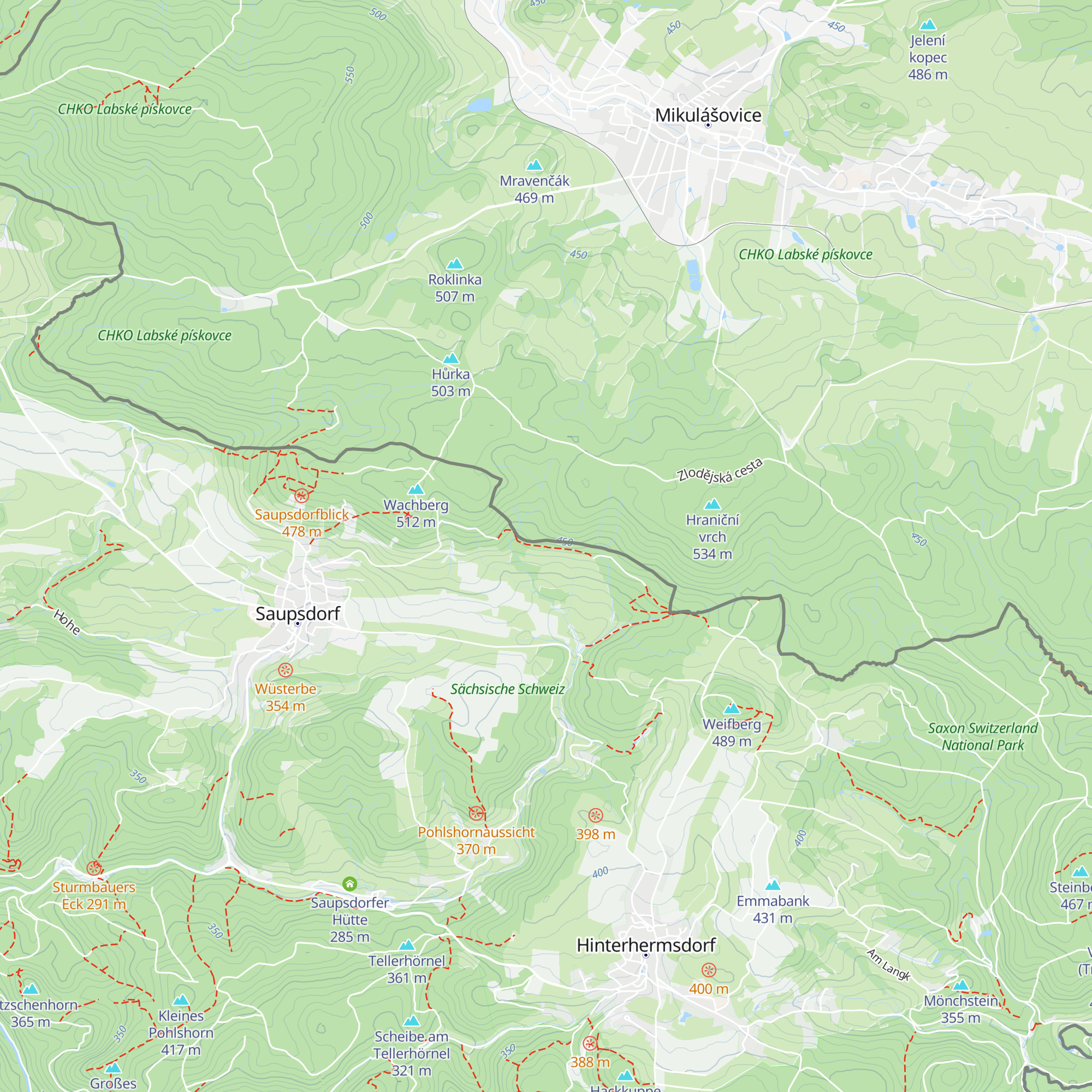 Dr.-Alfred-Meiche-Hütte map