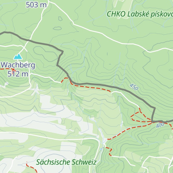 Map of Dr.-Alfred-Meiche-Hütte