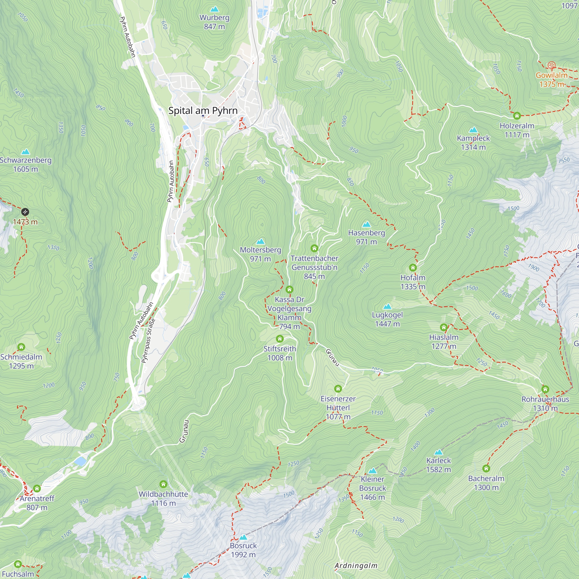 Kassa Dr Vogelgesang Klamm map