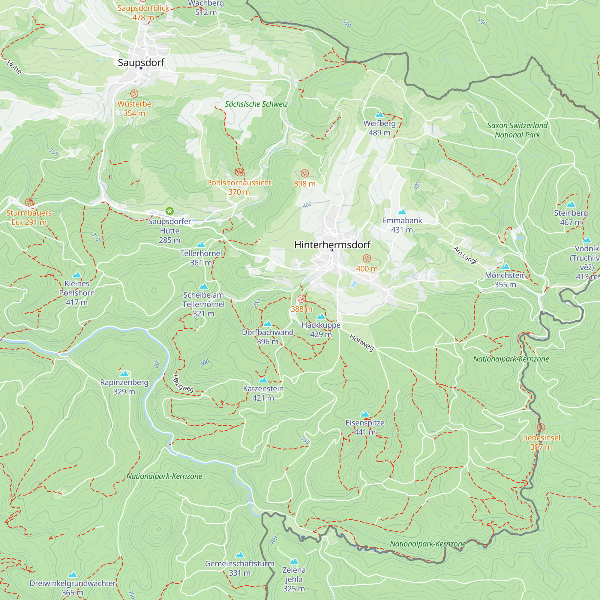 Infostelle Beizehaus map